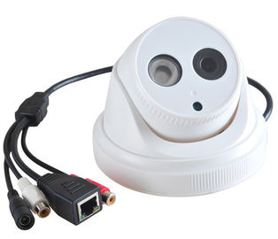 Mini caméra d'intérieur de dôme de vision nocturne de 2 de Megapixel d'IP caméras de sécurité IR de télévision en circuit fermé