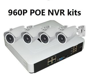 1,3 enregistreur de Megapixels NVR pour des caméras d'IP, kits de 960P 4 ch HD NVR