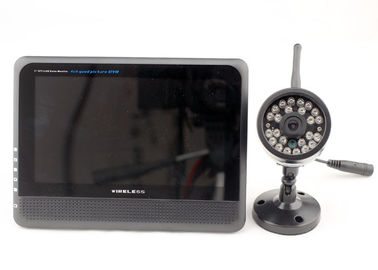 Système de sécurité sans fil de la surveillance 2.4G rf DVR de villa avec la sonde d'image de CMOS