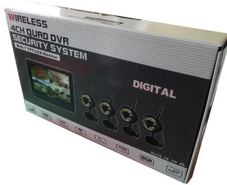 Système sans fil de caméra de sécurité de l'enregistrement vidéo de Digital de cryptage des données DVR avec l'enregistrement de poids du commerce de segment