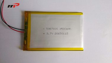 Capacité 22mAh de la batterie 201024 de polymère de lithium pour le dispositif portable avec l'UL du CEI 62133