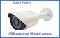 IP66 imperméabilisent l'appareil-photo extérieur de télévision en circuit fermé de l'appareil-photo CMOS 700TVL de balle d'IR de sécurité analogue d'appareil-photo